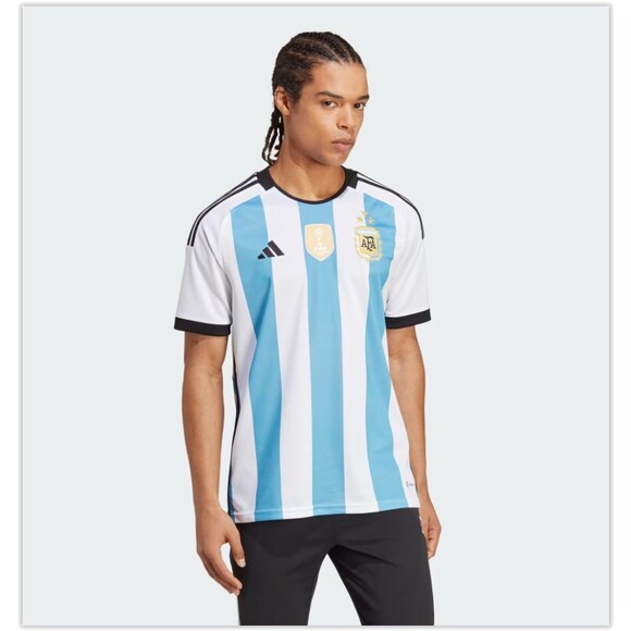 NWT SEALED Adidas Argentina 2022 Winners Home Soccer Jersey IB3597 XXL